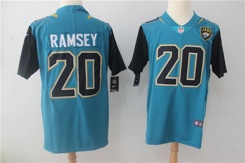 Men Jacksonville Jaguars #20 Ramsey Green Nike Vapor Untouchable Limited NFL Jerseys->detroit lions->NFL Jersey